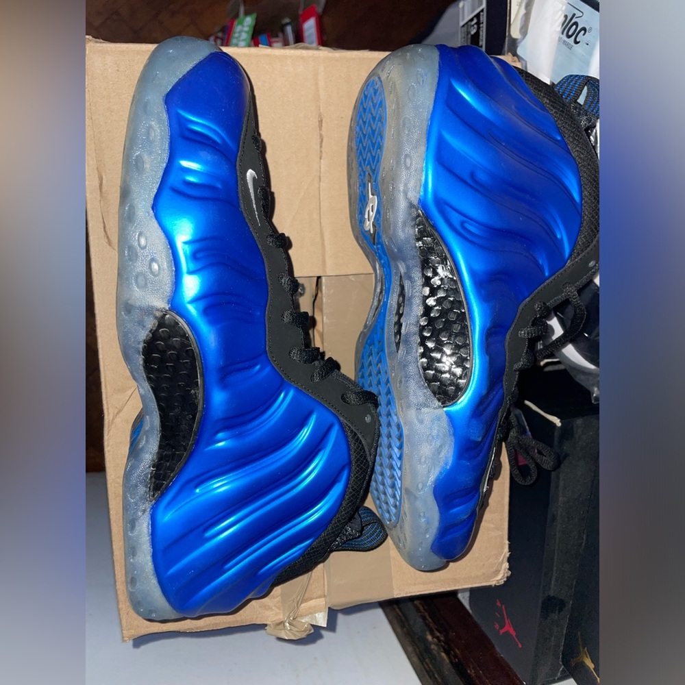 Size 8M - Nike Air Foamposite One XX Royal 2017 Rare condition